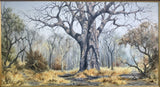 Superb Large Vintage Russian School Oil on Canvas Board - Woodland Landscape SOLD