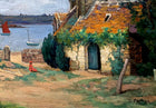 Charles Clément Francis Perron (1893-1958) Fine French Impressionist Oil on Panel SOLD