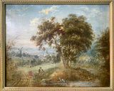 Superb Early C19th Victorian English School Oil on Canvas - Tranquil Rural Landscape SOLD