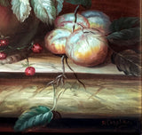 Robert Caspers - Superb Vintage C20th Oil on Canvas - Flowers in a Bowl SOLD