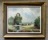 Fine Mid C20th English School Oil on Canvas - Homersfield by Marcus Ford (1915-1989) SOLD