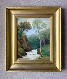 Fine Late C19th Victorian Oil on Board  - River Landscape - Abraham Hulk Junior (1851-1922) SOLD