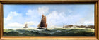 Fine Vintage Early C20th Maritime Oil on Board - "Shipping in a Squall" J.Ducer SOLD