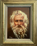 Superb Vintage Oil on Canvas Portrait of a Gentleman - Raymond Goux 1988 SOLD