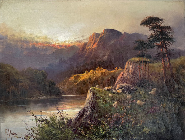 Fine C19th Victorian Oil on Canvas - 