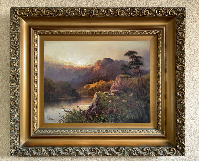 Fine C19th Victorian Oil on Canvas - 