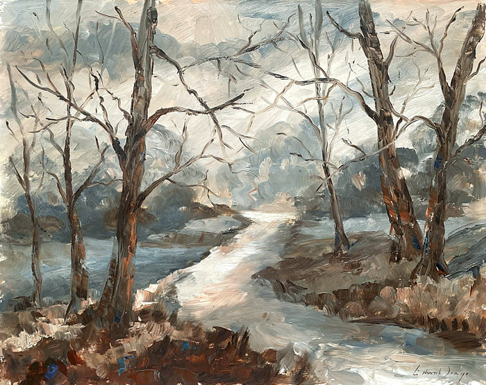 Superb Early C20th Oil on Board - Woodland Landscape - Circle of Edward Seago SOLD