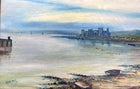 Fine Edwardian Oil on Canvas - Extensive Harbour Scene - Hugh Ross 1911 SOLD