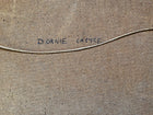 Superb Mid C20th Vintage Oil on Board of Eilean Donan Castle at Dornie - Charles Combe SOLDr