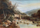 George Freeman British ( 1787 - 1868) - Superb Mid C19th Victorian Oil on Canvas -River Landscape SOLD