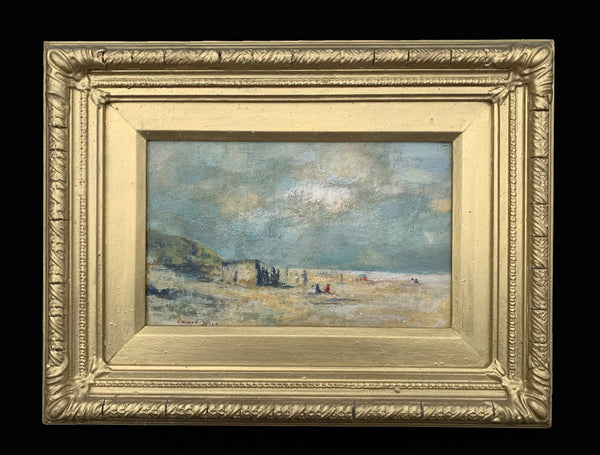 Antique Oil on Panel of a Beach Scene aft. Edward Seago SOLD