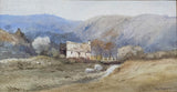 Excellent Mid C19th Victorian Watercolour - Cottage in a Rural Landscape - Henry Moore of Hull (1831-1895) SOLD