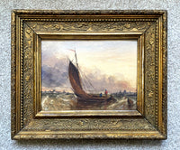 Fine Mid C19th Victorian Watercolour - Shipping is Choppy Seas - Edwin Hayes (1819-1904) SOLD