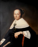 Fine Vintage Oil on Canvas Portrait of a Jacobean Woman SOLD