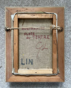 Exquisite Vintage Mid C20th French Impressionist Oil on Canvas - Montmartre Place du Tertre - George Labonne SOLD
