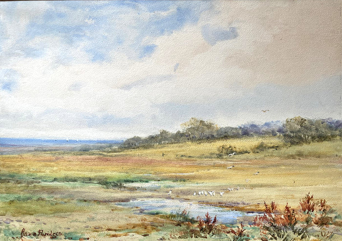 Exquisite Late C19th Victorian Watercolour 