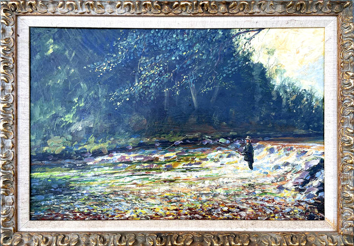 Excellent Vintage C20th Oil on Board - 