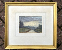 Fine C19th Victorian Watercolour- Windmill in a Landscape - David Cox Jnr (1809-1885) SOLD