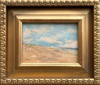 Fine Vintage Impressionist Oil on Board - Extensive Beach Scene SOLD