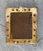 Exquisite Vintage Early C20th Miniature Oil on Board Portrait of a Terrier SOLD