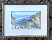 Exquisite Early C20th Edwardian Landscape Watercolour by Lilian Stannard (1877-1944) SOLD