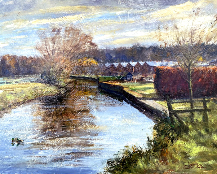 Excellent Vintage C20th Impressionist Oil on Board - 