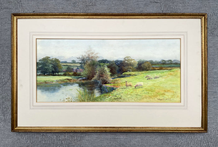 Fabulous Late C19th Victorian Watercolour - 