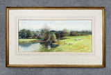 Fabulous Late C19th Victorian Watercolour - "On the Blyth at Wenhaston" - George Oyston (1861-1937) SOLD