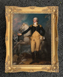 Fine Gilt Framed Oleograph of George Washington