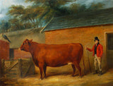 Gilt Framed  Oleograph "A Prize Heifer"